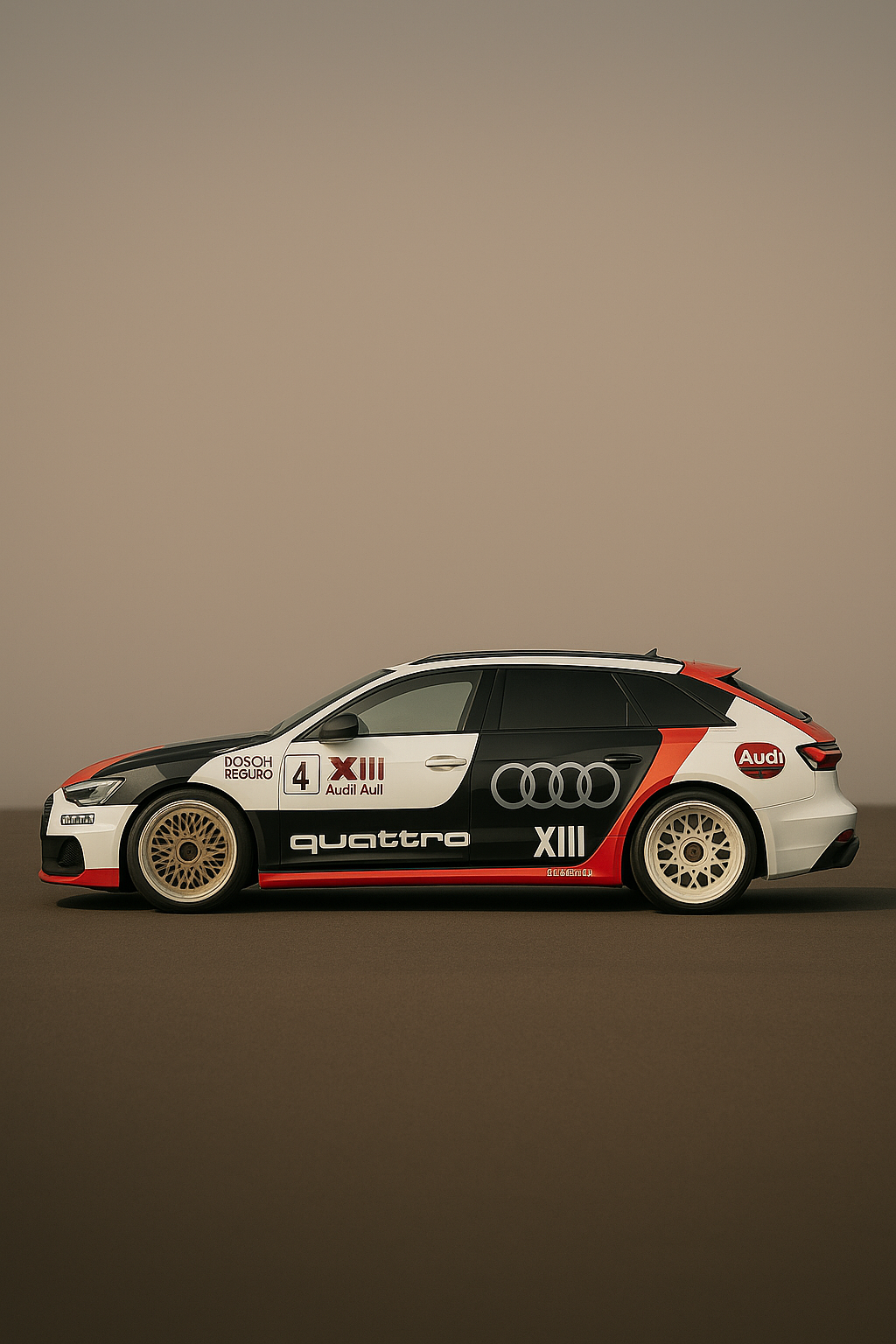 Wrapp Audi Quattro Racing