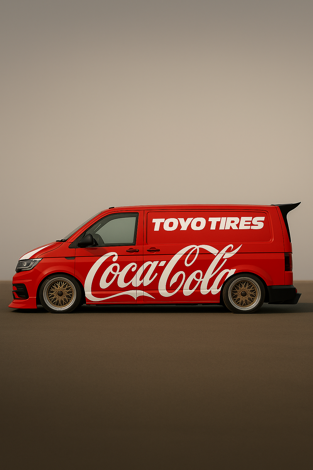 Wrap "Coca-Cola x Toyo Tires" Red