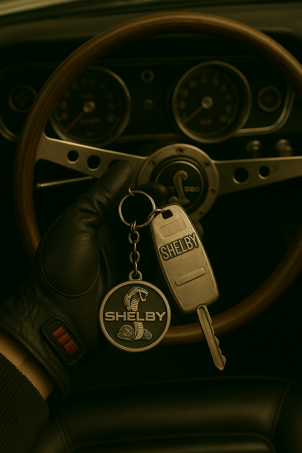Llavero Shelby | Diseño Muscle Car