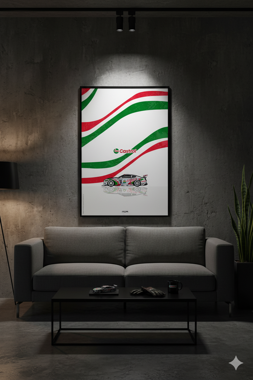 POSTER AUDI BLUESKY
