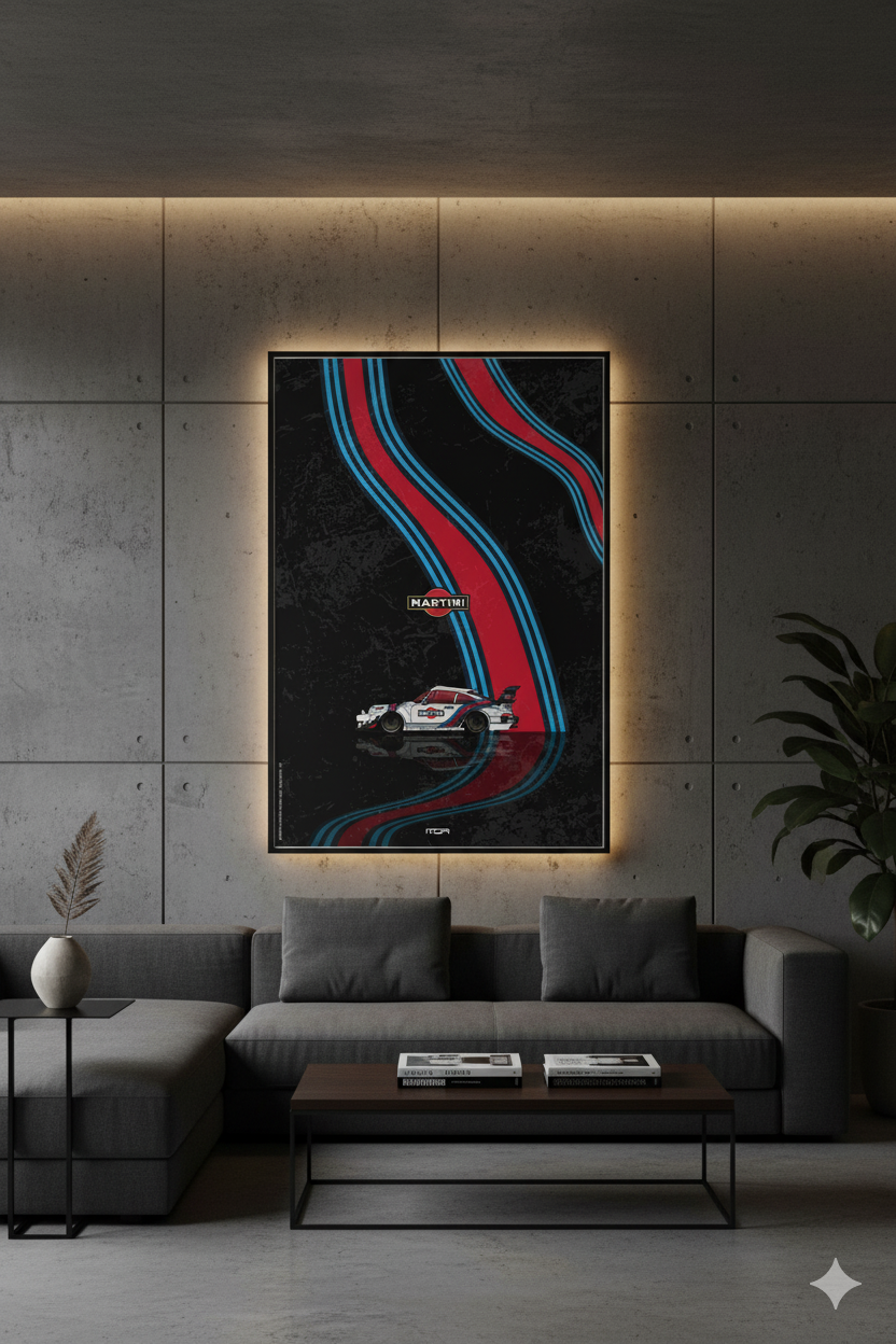 POSTER BMW E21 MARLBORO