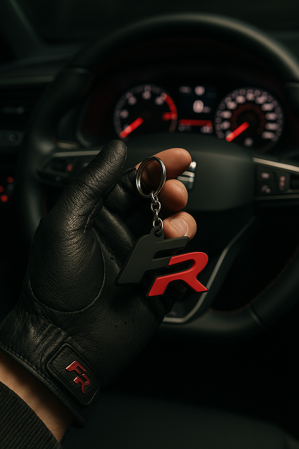 Llavero SEAT FR | Logo Deportivo Estilo Motorsport