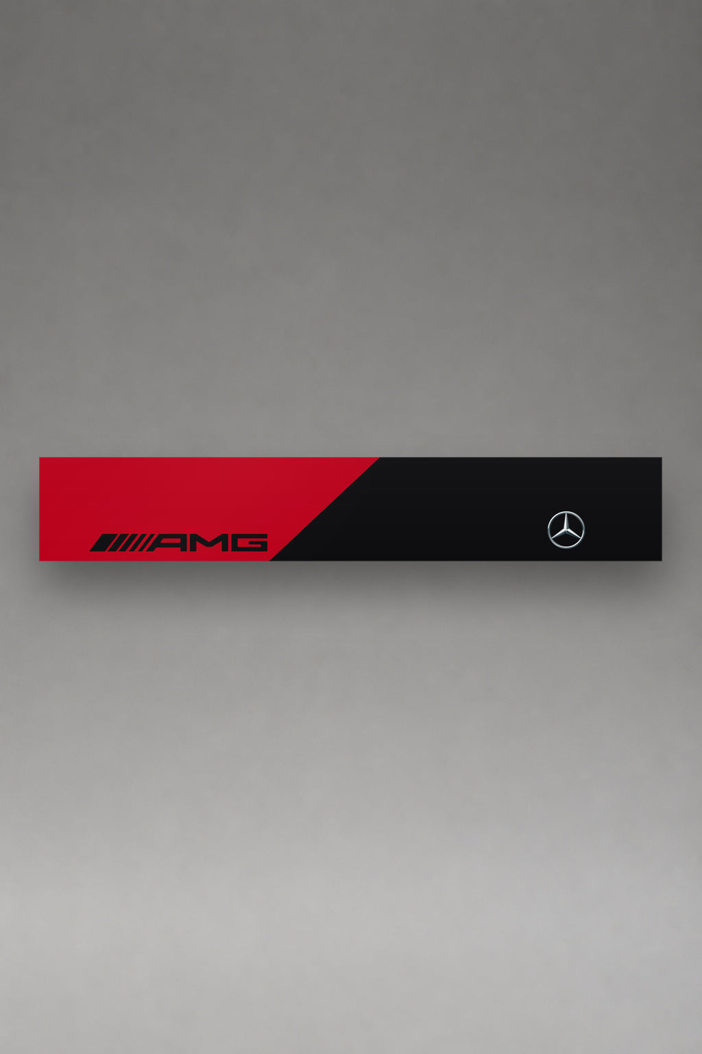 Parasol de vinilo Mercedes-AMG · Livery Petronas Formula 1, la tira entera de 150 x 25 cm vista de frente, de MOA-Grafics.