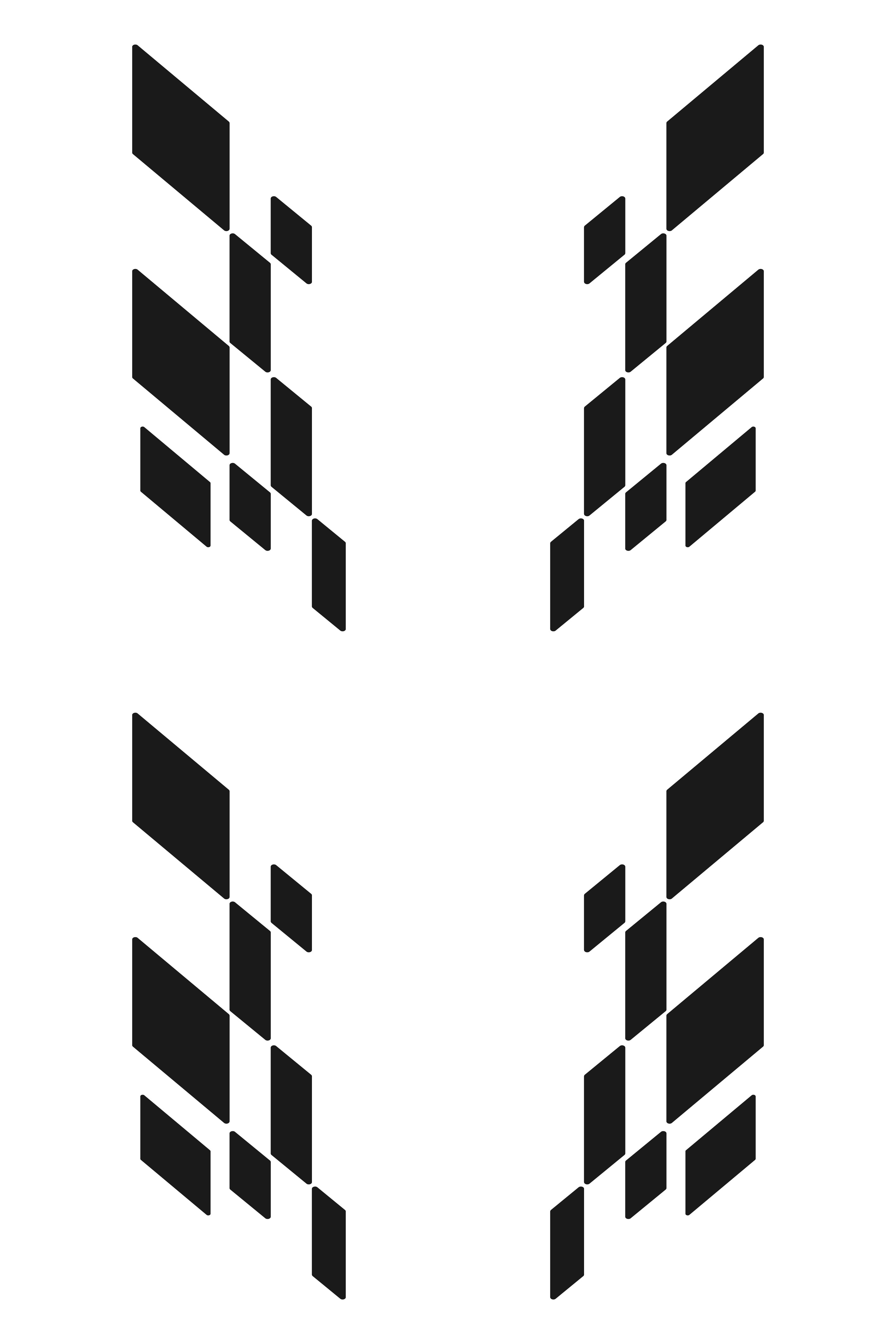 Patrón detallado del vinilo Checker Flag Doble Racing. Muestra la composición de la doble línea ajedrezada, para un look de competición más agresivo.