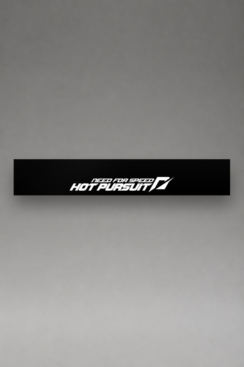 Parasol de vinilo Need For Speed Hot Pursuit · Cop Chase, la tira entera de 150 x 25 cm vista de frente, de MOA-Grafics.