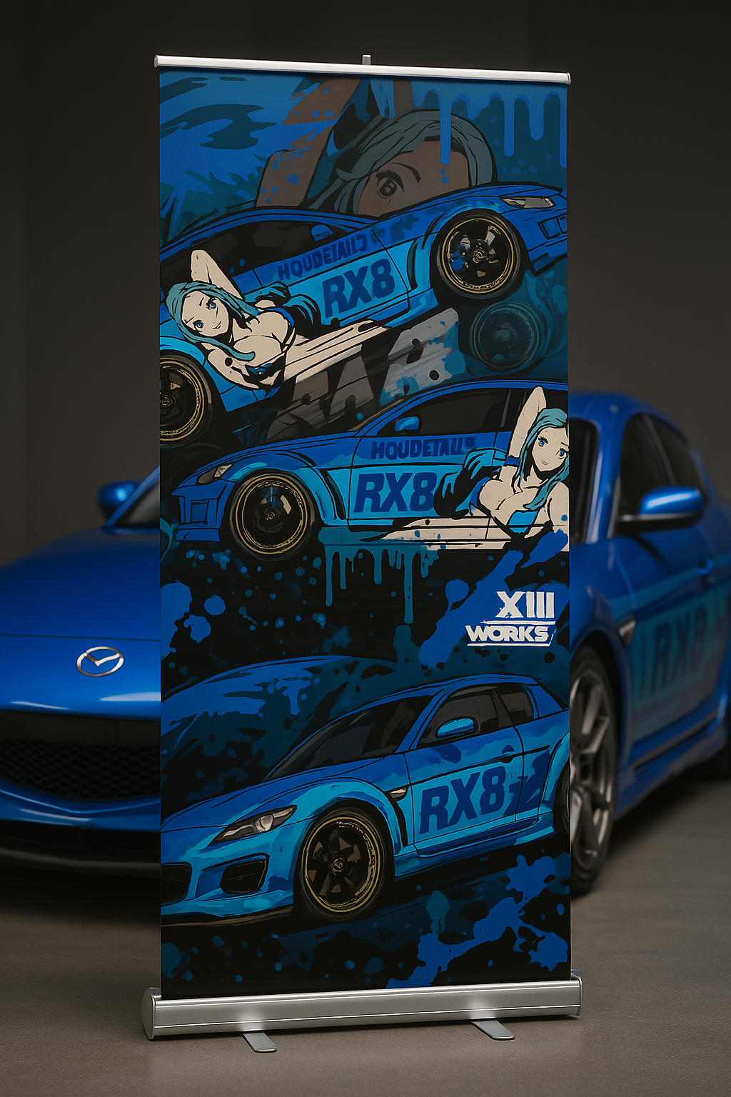ROLL UP MAZDA RX8 - JDM TUNING X ANIME