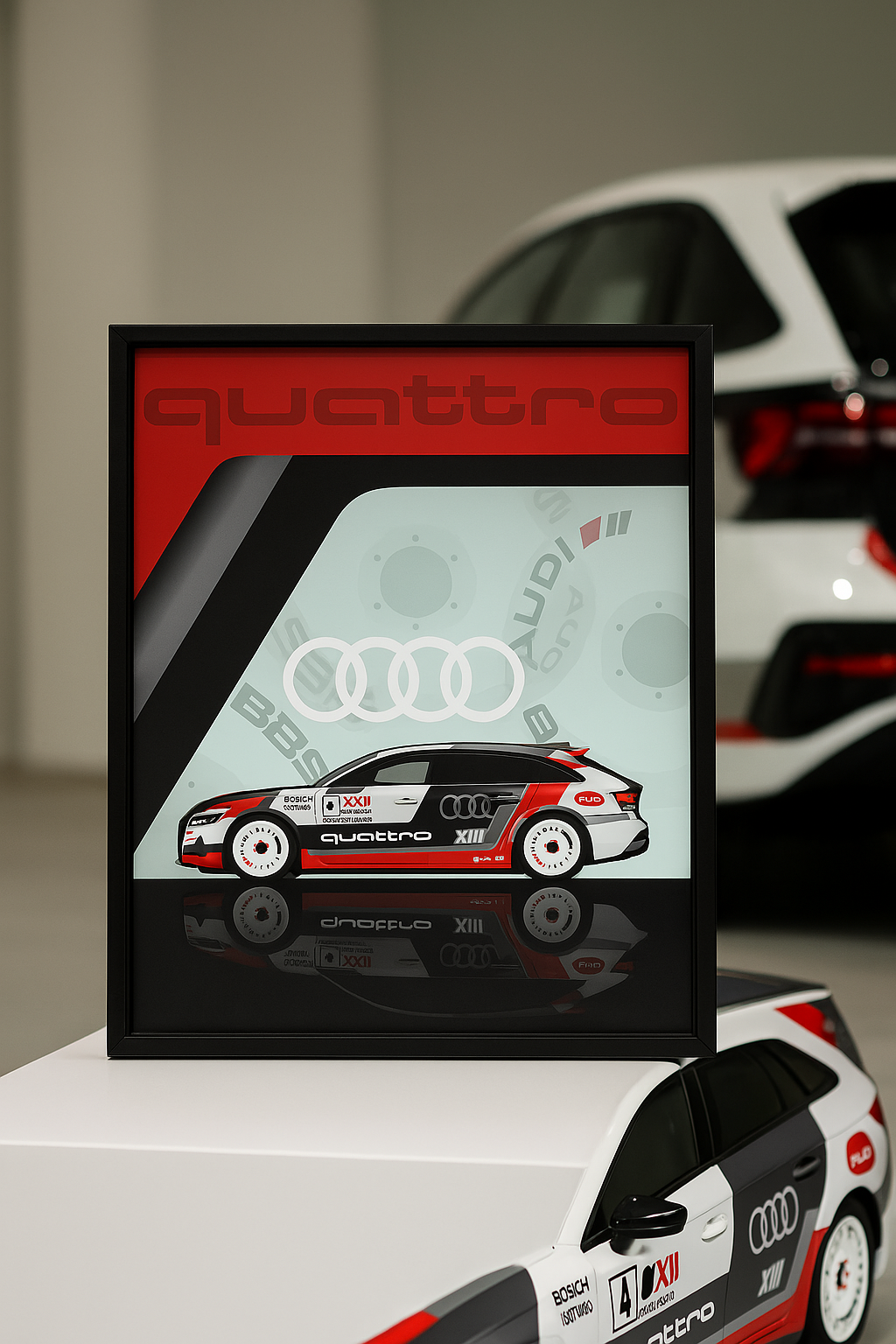 POSTER AUDI ICÓNIC