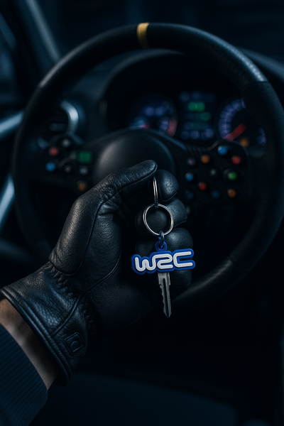 Llavero WRC | Logo Rally Estilo Deportivo