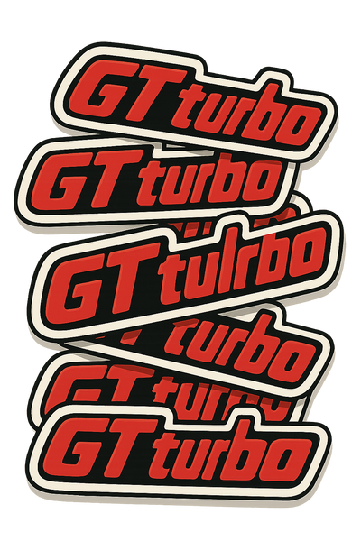 Pack de Stickers GT Turbo | Estilo y Potencia Deportiva