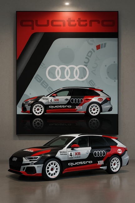 Lona “Audi Quattro XIII”