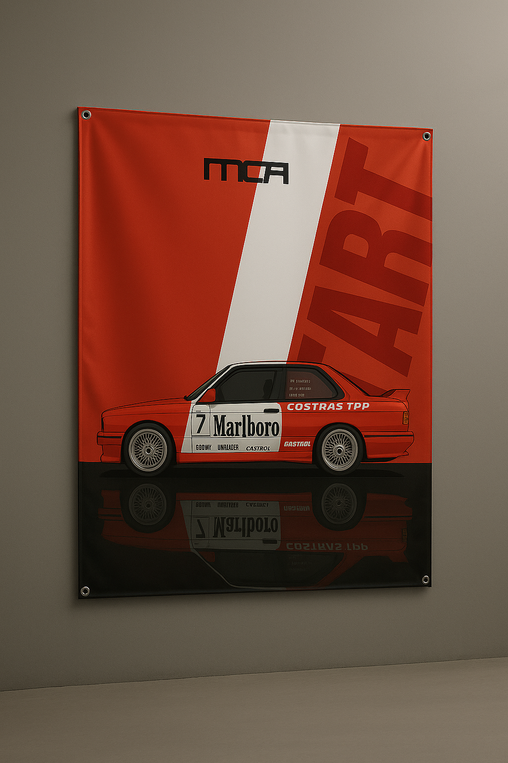 Lona "E30 Marlboro Icónic Style"
