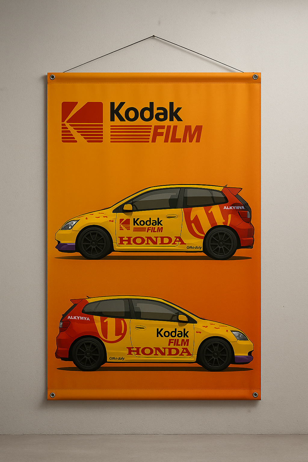 Honda Civic “Kodak Film” Livery
