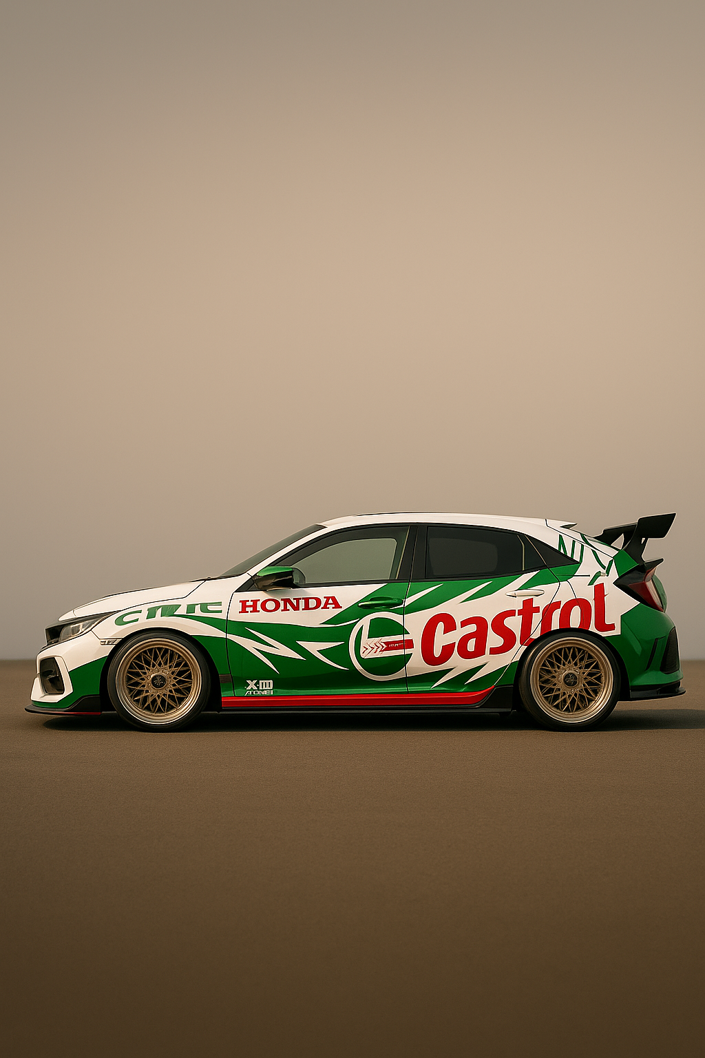 Wrap "Castrol Honda"