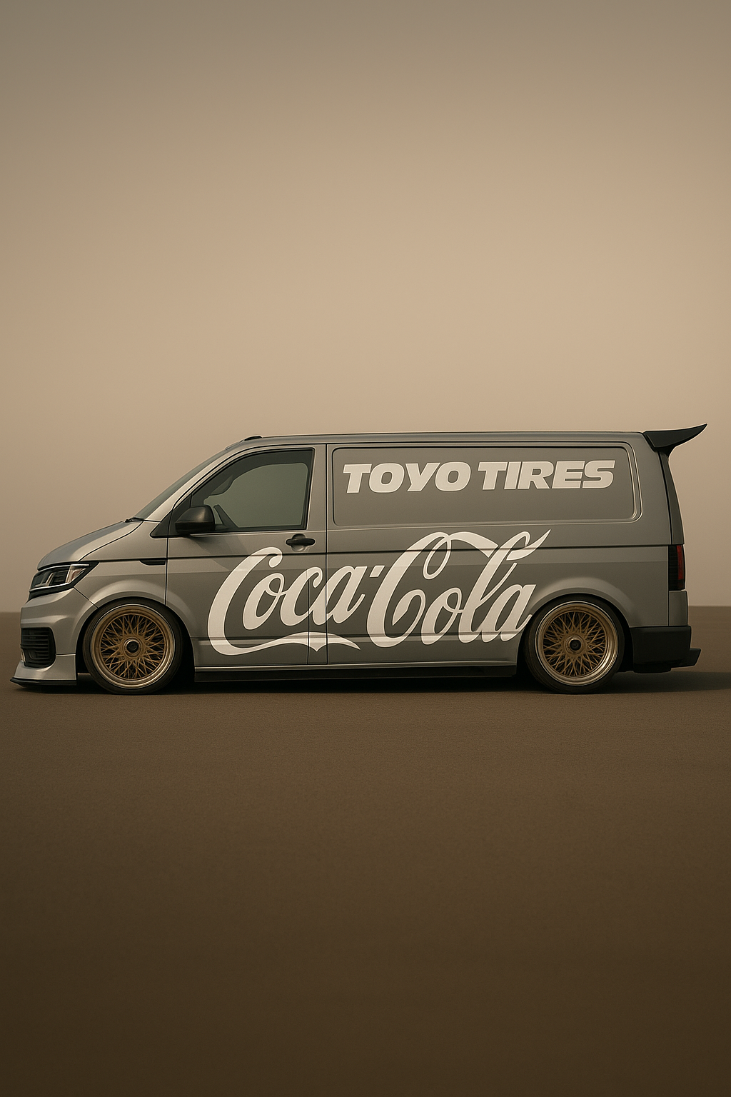 Wrap "Coca-Cola x Toyo Tires" Grey