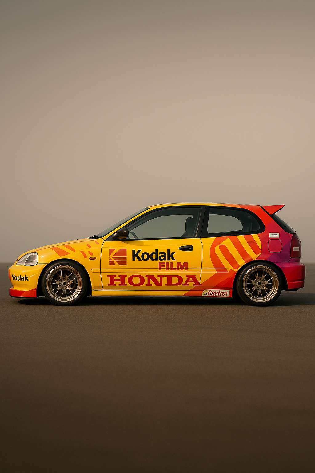 Wrap "Kodak Film x Honda"