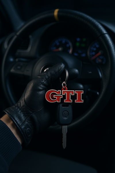 Llavero GTI Volkswagen | Logo Deportivo Estilo Racing