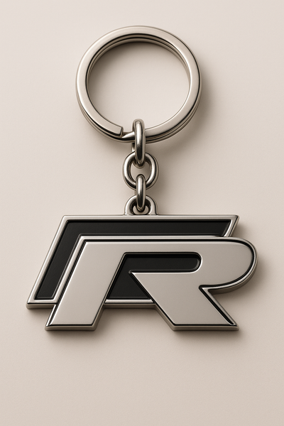 Llavero Volkswagen R | Logo Deportivo Estilo Elegante