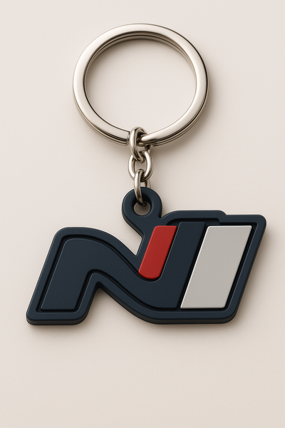 Llavero Hyundai N | Logo Deportivo Estilo Racing