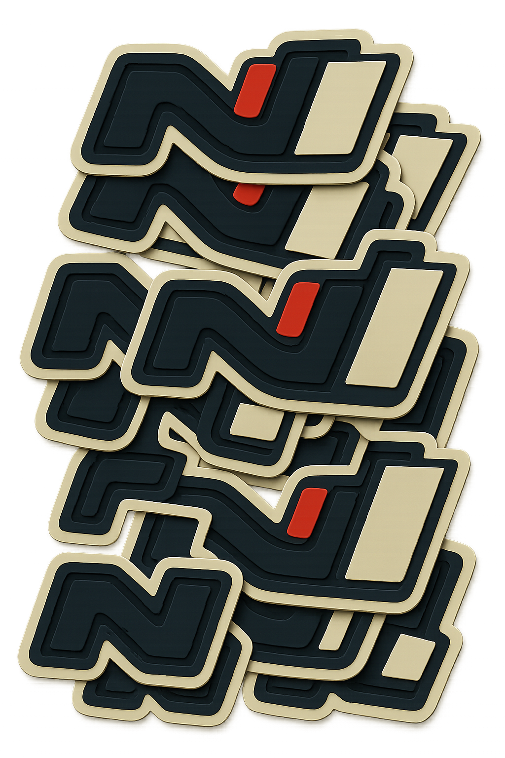 Stickers Hyundai N | Diseño Deportivo