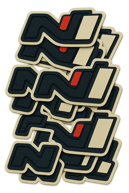 Stickers Hyundai N | Diseño Deportivo