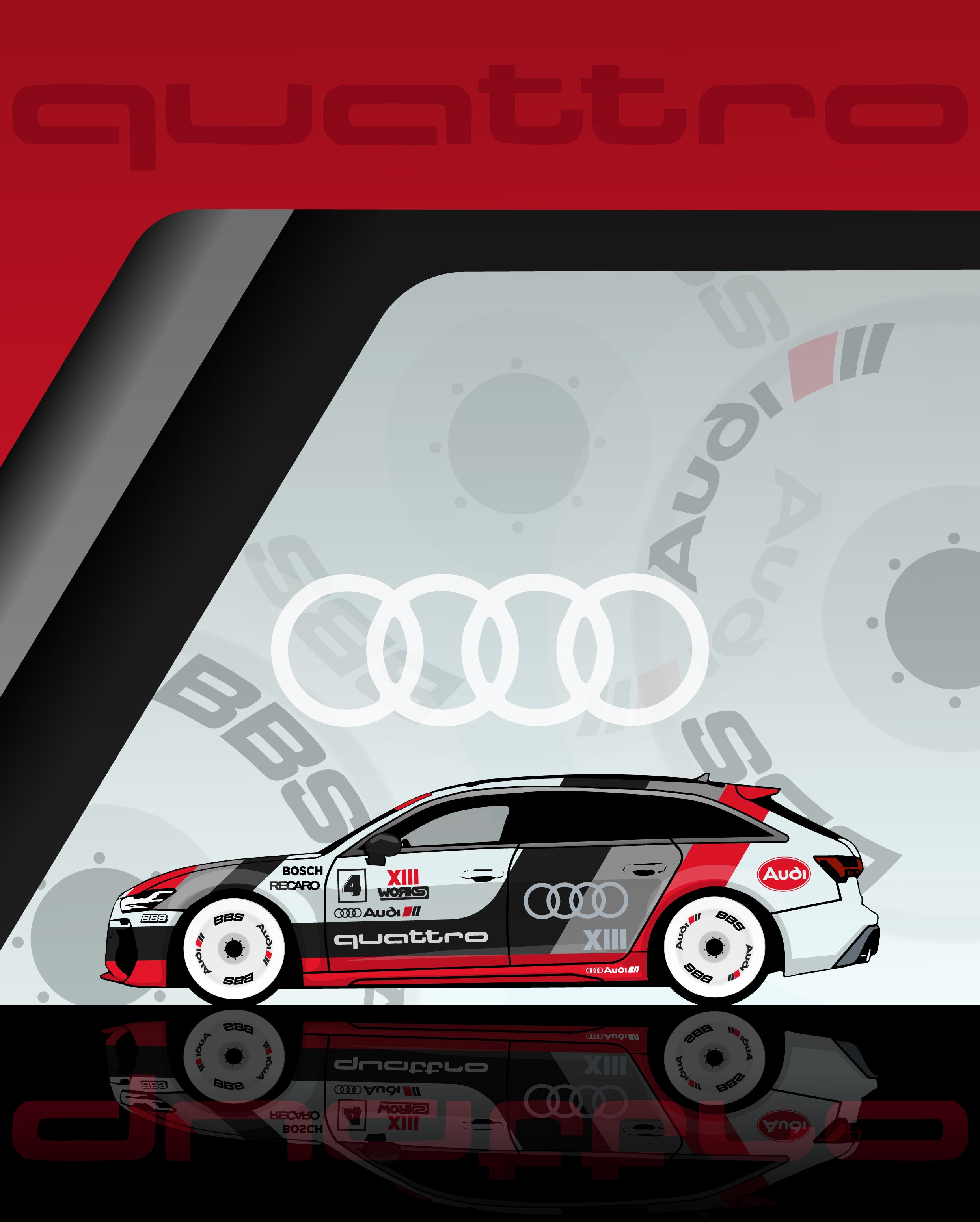 POSTER AUDI ICÓNIC