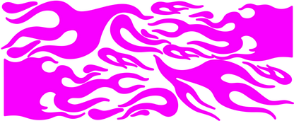 KIT PINK&BLUE FLAMES