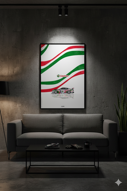 POSTER AUDI BLUESKY