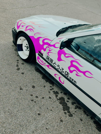 KIT PINK&BLUE FLAMES