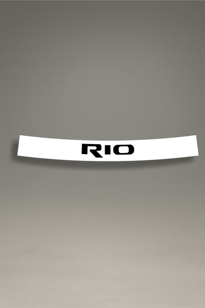 Parasol de Vinilo KIA Rio | Diseño Exclusivo