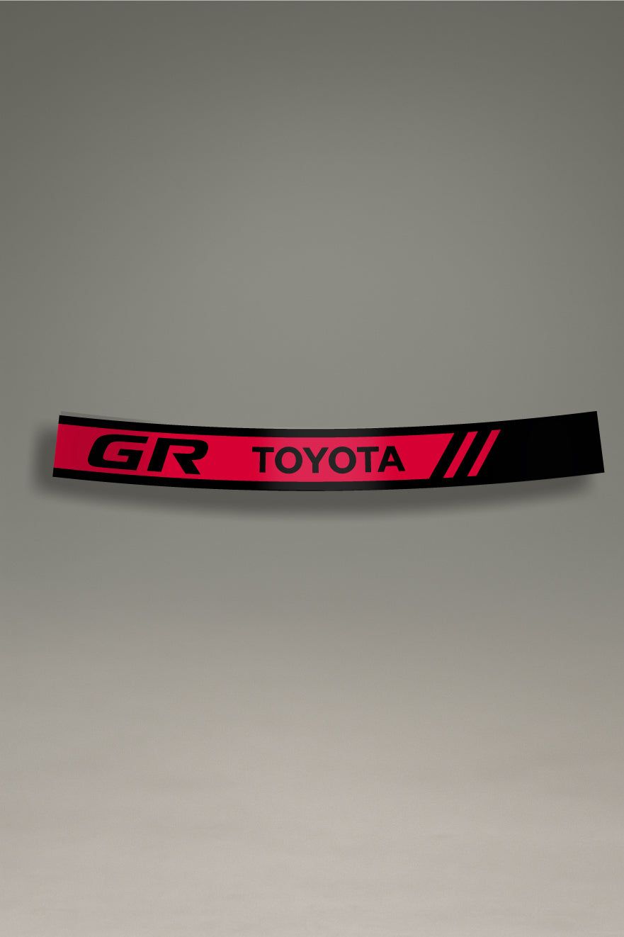 Parasol de Vinilo Toyota GR Triple Strike | Estilo Deportivo