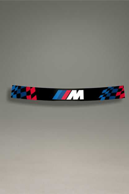 Parasol de Vinilo BMW M Cuadros | Race