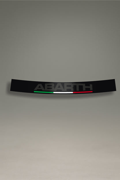 Parasol de Vinilo Fiat Abarth Italia | Diseño Tricolor