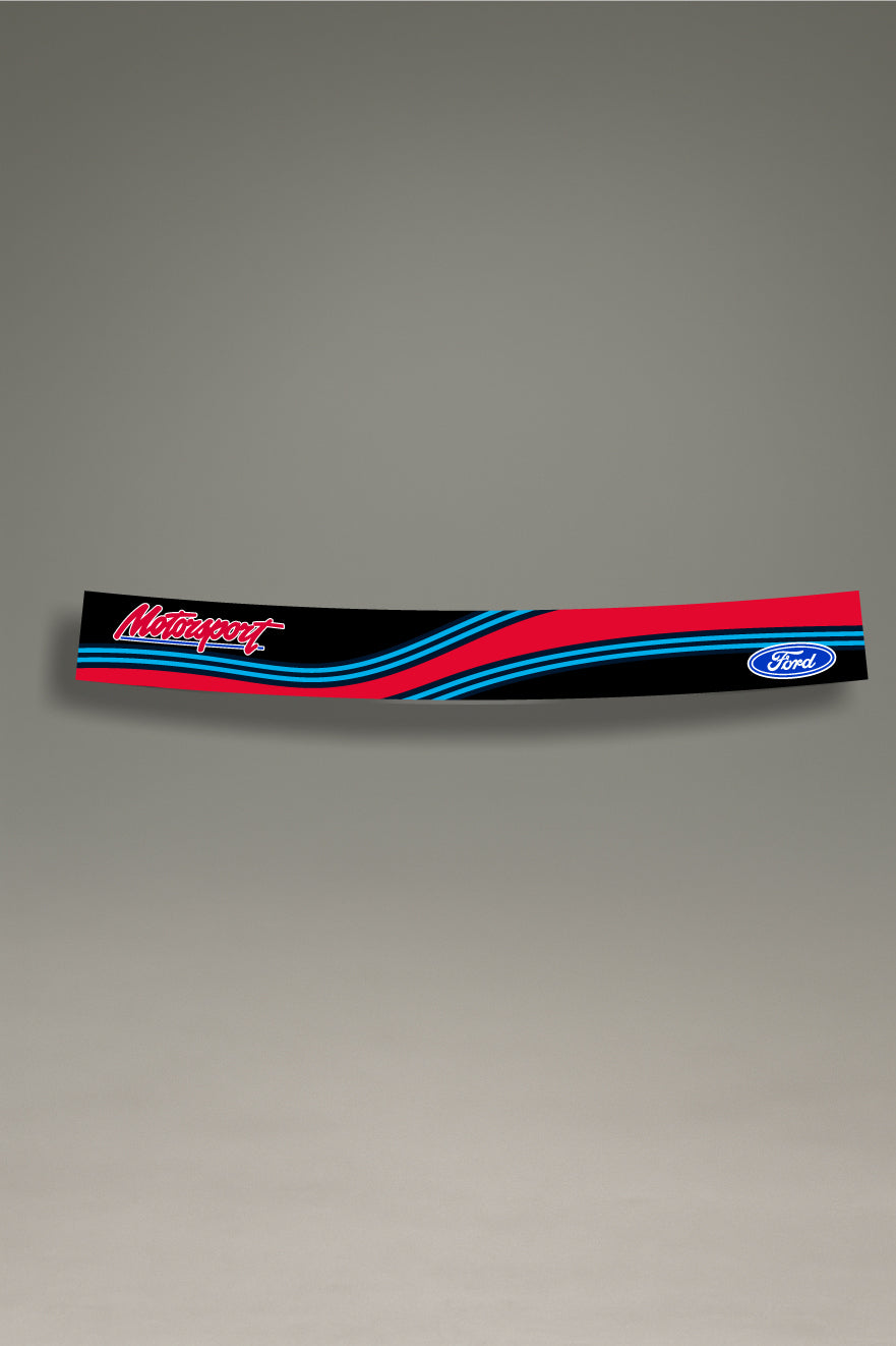Parasol de Vinilo Ford Motorsport Martini | Diseño de Rally