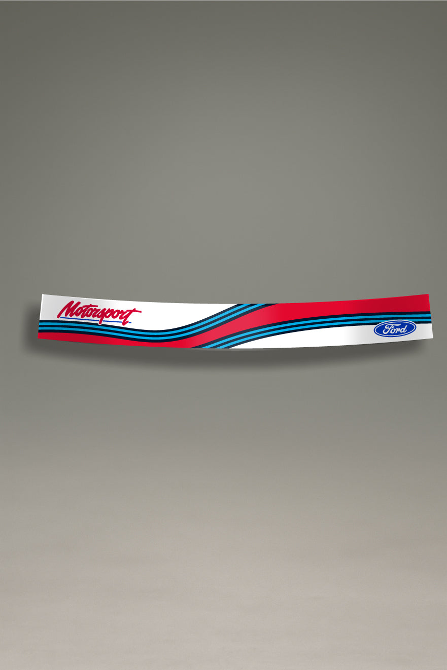 Parasol de Vinilo Ford Motorsport Martini | Diseño de Rally