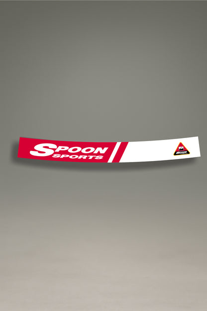Parasol de Vinilo Honda Spoon Sports Franjas | Estilo JDM Racing