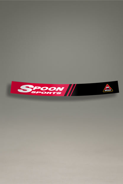 Parasol de Vinilo Honda Spoon Sports Franjas | Estilo JDM Racing