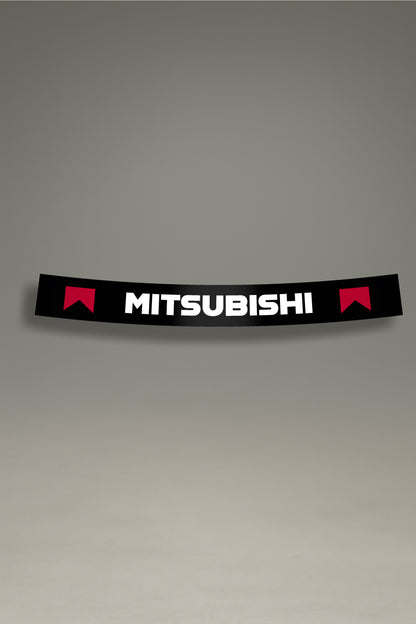 Parasol de Vinilo Mitsubishi Marlboro | Diseño Clásico de Rally