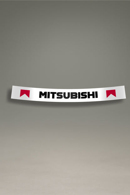 Parasol de Vinilo Mitsubishi Marlboro | Diseño Clásico de Rally