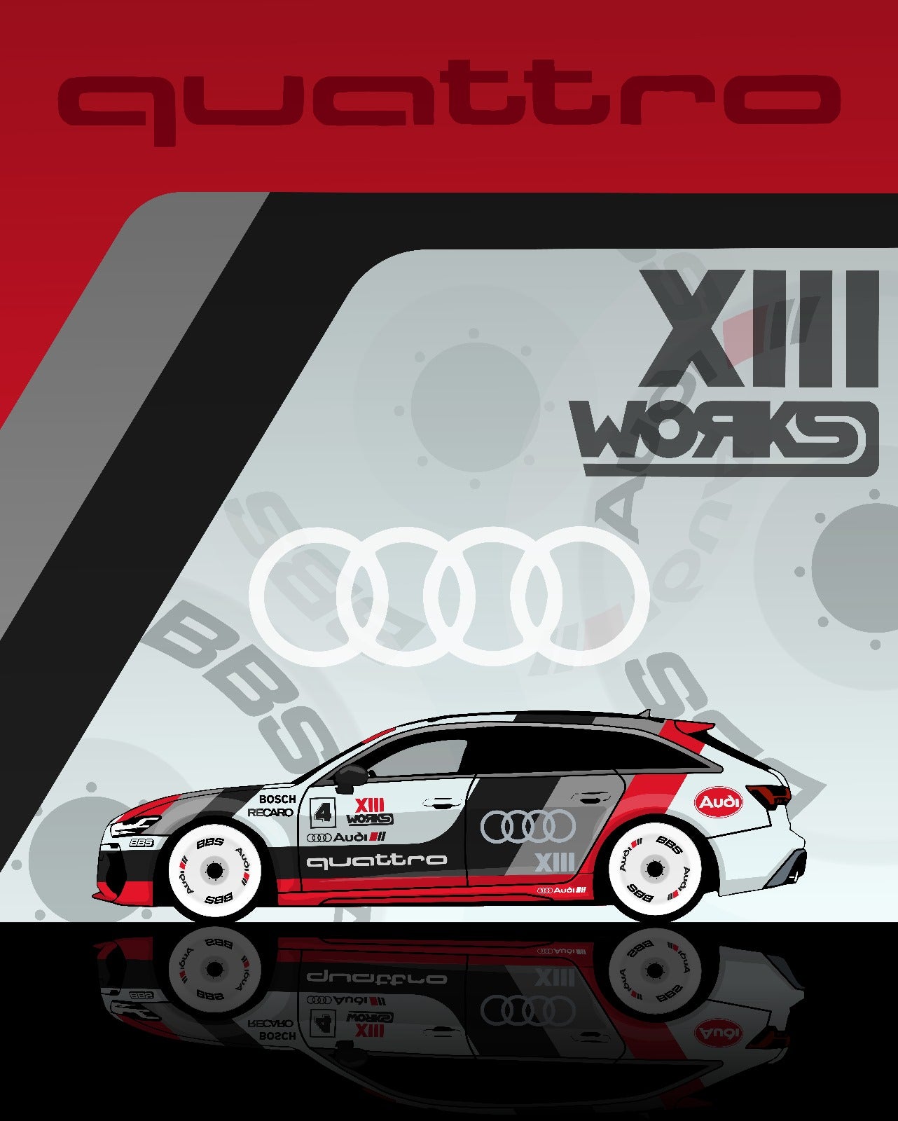 POSTER AUDI ICÓNIC