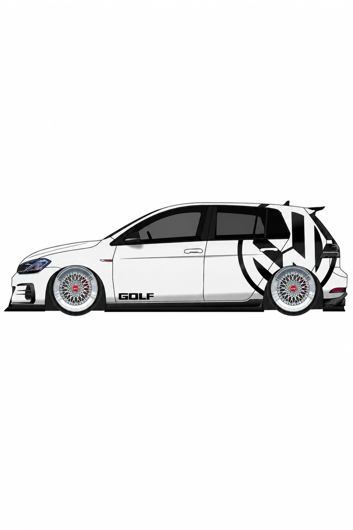 Kit de Vinilo Logo de Volkswagen | Livery Volkswagen