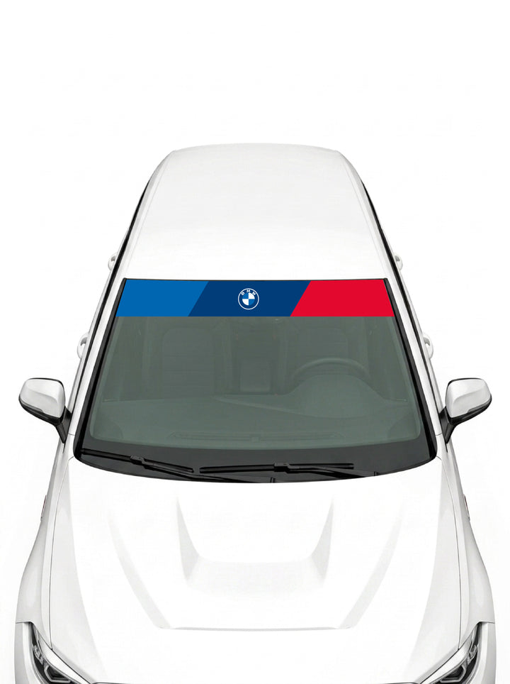 Parasol de Vinilo BMW M Motorsport | Franjas Tricolor