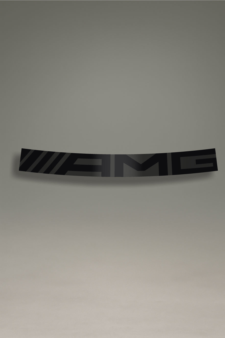 Parasol de Vinilo Mercedes-AMG | Lettering Minimalista Limpio