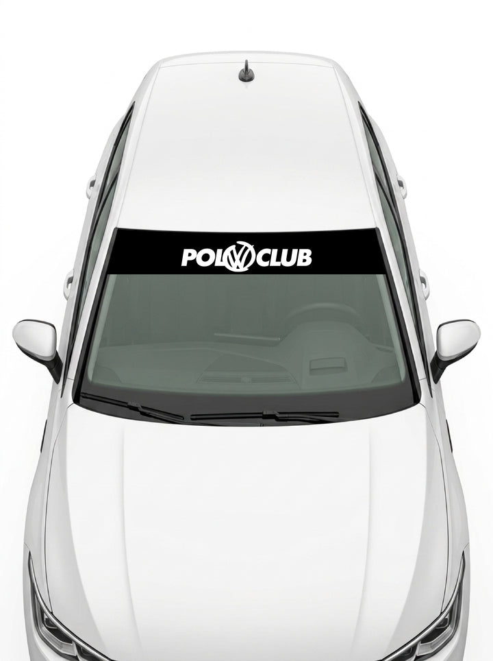Parasol de Vinilo Volkswagen Polo | Inscripción Polo Club
