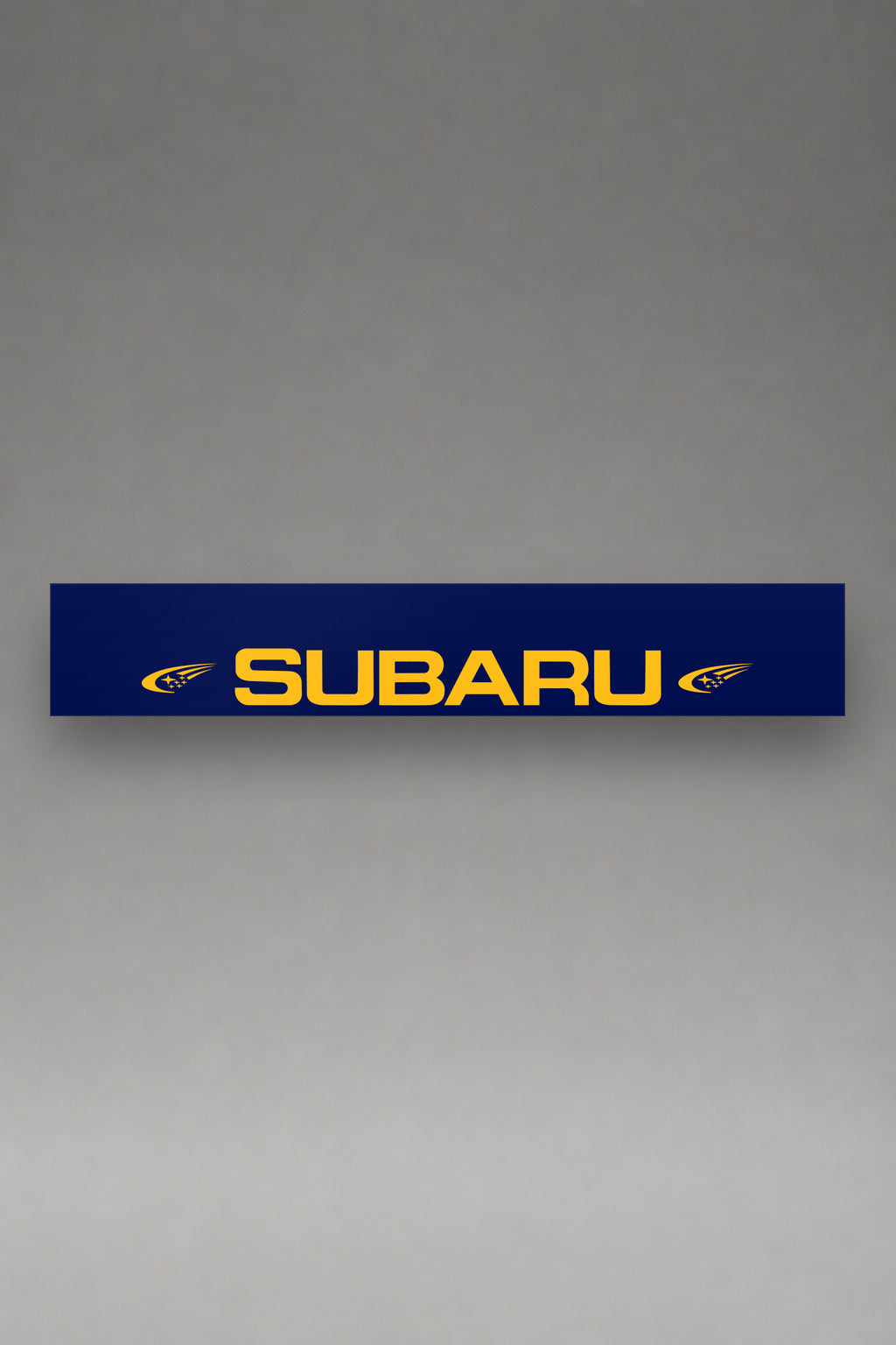 Parasol de vinilo Subaru · Estela de las Pléyades, la tira entera de 150 x 25 cm vista de frente, de MOA-Grafics.
